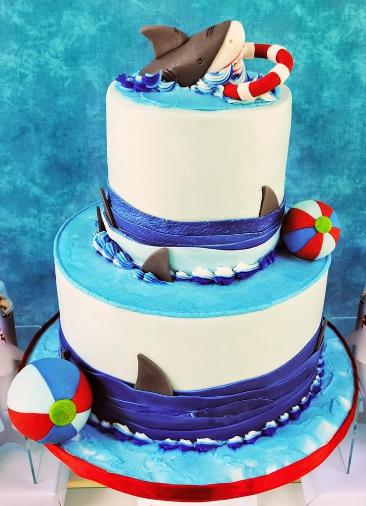 Shark Cake | enjoybespokeevents
