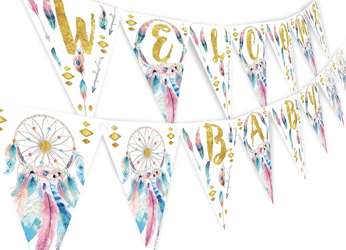 Boho Welcome Banner Free Printable