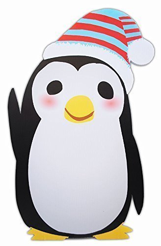 Penguin Standee Winter Wonderland Cutout Party Decoration ...
