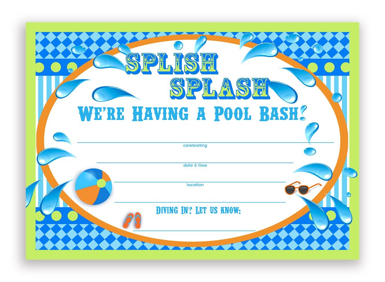 splish-splash-pool-party-invitations-lime-10-invitations-10-envelopes