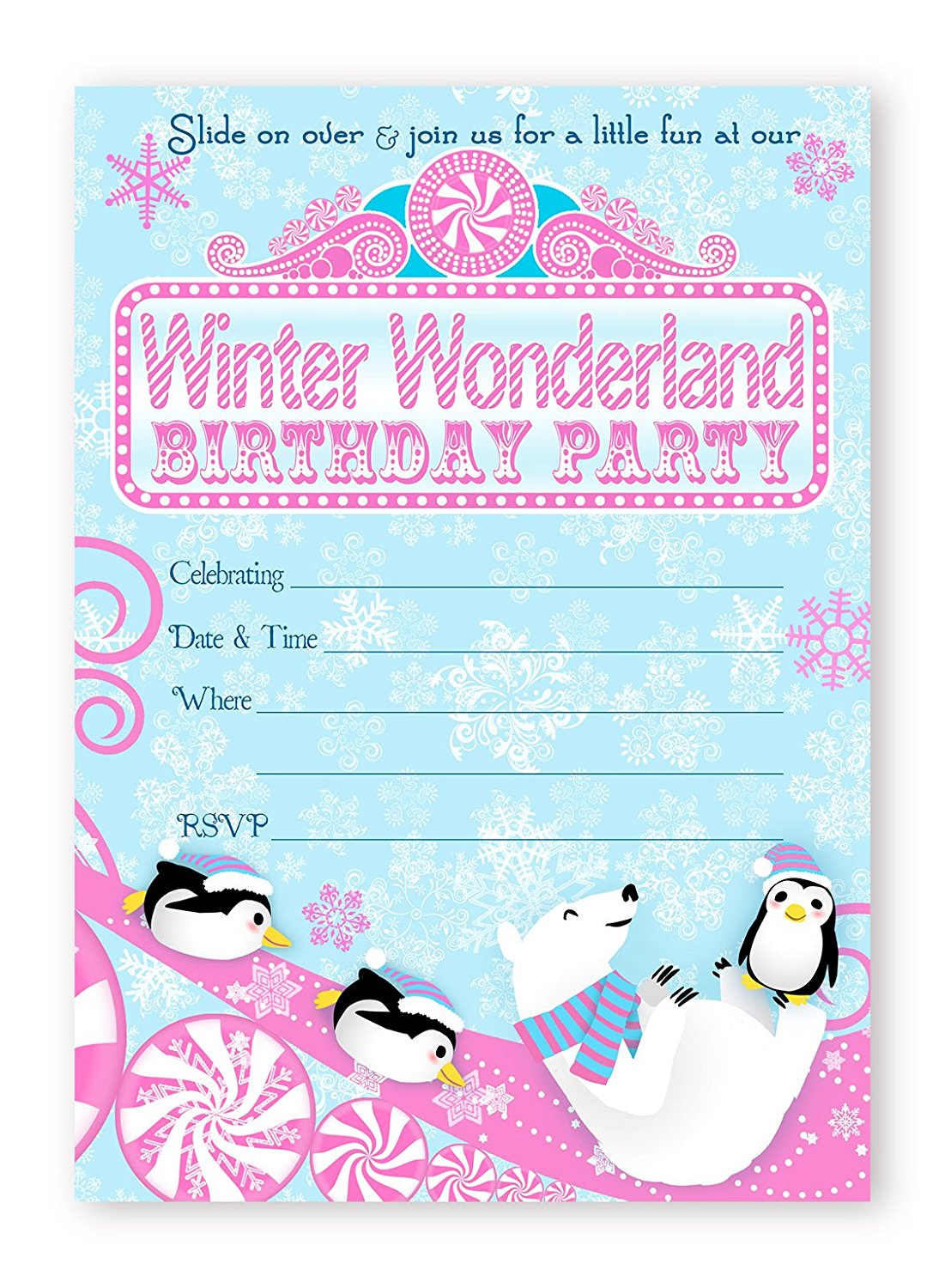 winter-wonderland-invitations-pink-10-invitations-10-envelopes-winter-onederland